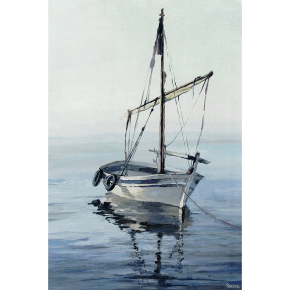 Parvez Taj Taming the Blue Sea Canvas Wall Art