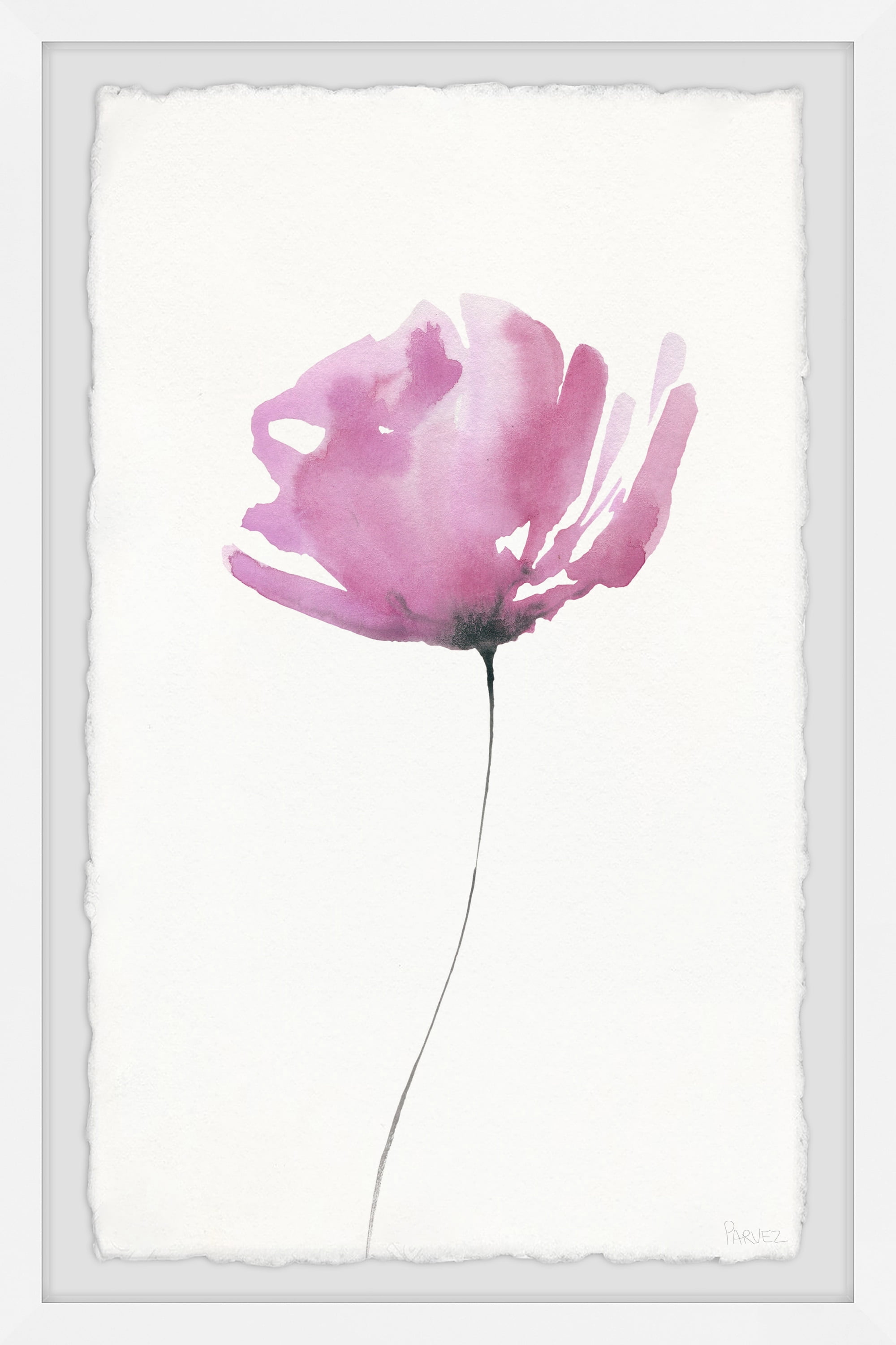 Parvez Taj The Simple Flower Framed Wall Art