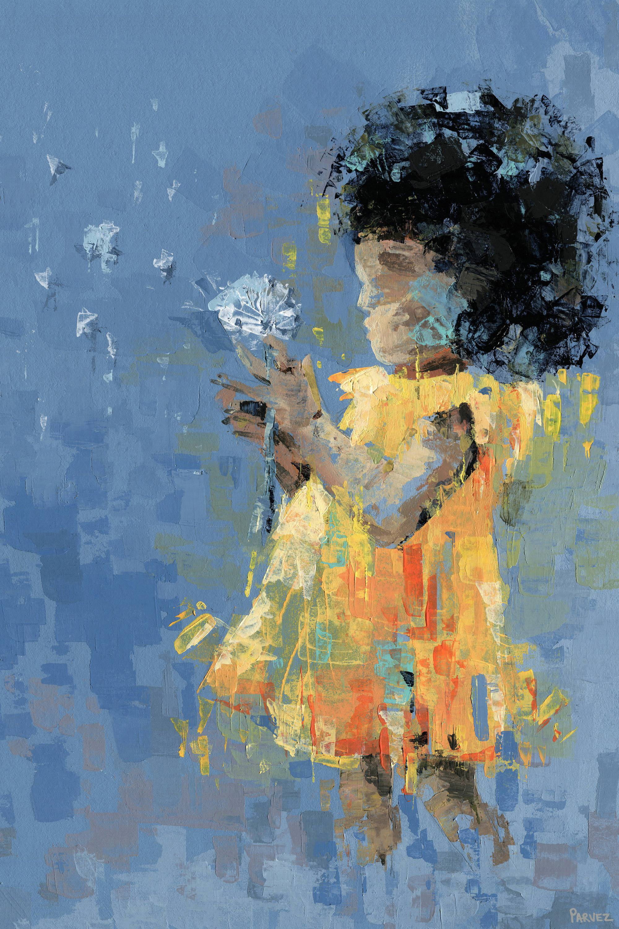 Parvez Taj The Wishing Flower Canvas Wall Art