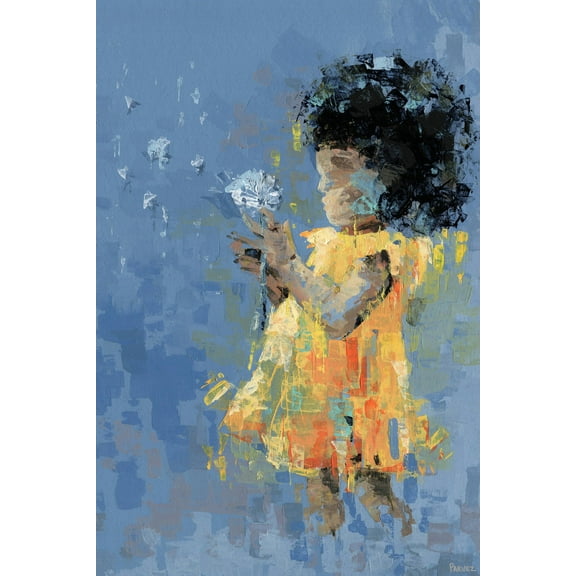 Parvez Taj The Wishing Flower Canvas Wall Art