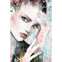 Parvez Taj Thinking Face II Canvas Wall Art