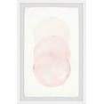 thumbnail image 1 of Parvez Taj Three Pink Circles Framed Wall Art, 1 of 6