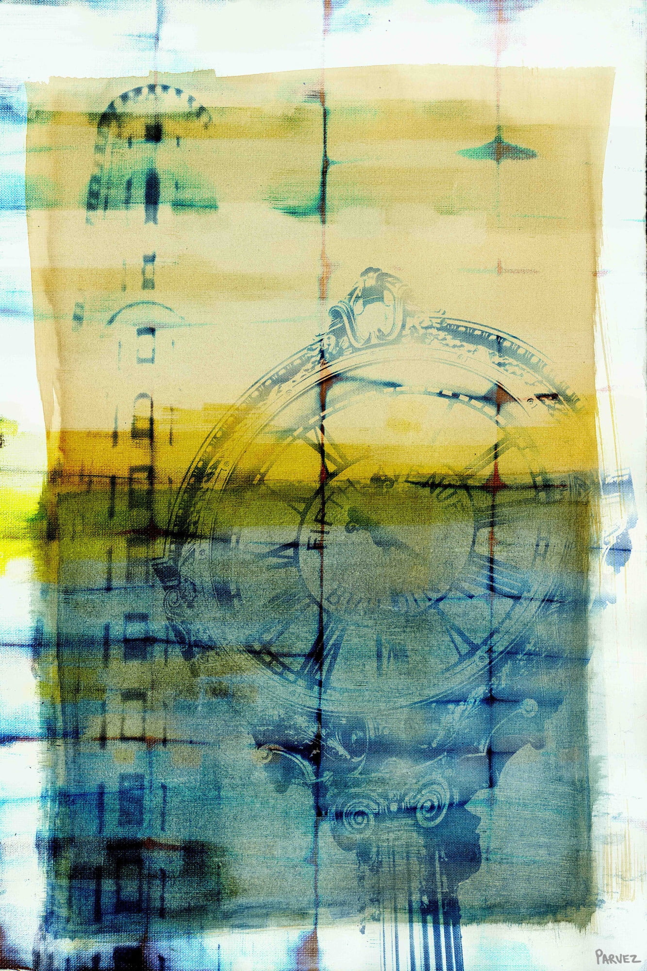 Parvez Taj "Time Stops Here" Print on Canvas
