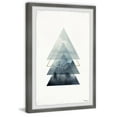 thumbnail image 1 of Parvez Taj "Triangular Forest" Framed Painting Print, 1 of 6