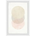 thumbnail image 1 of Parvez Taj Triple Cream Circles Framed Wall Art, 1 of 6
