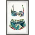 thumbnail image 1 of Parvez Taj Tropic Heaven Swimsuit Framed Wall Art, 1 of 6