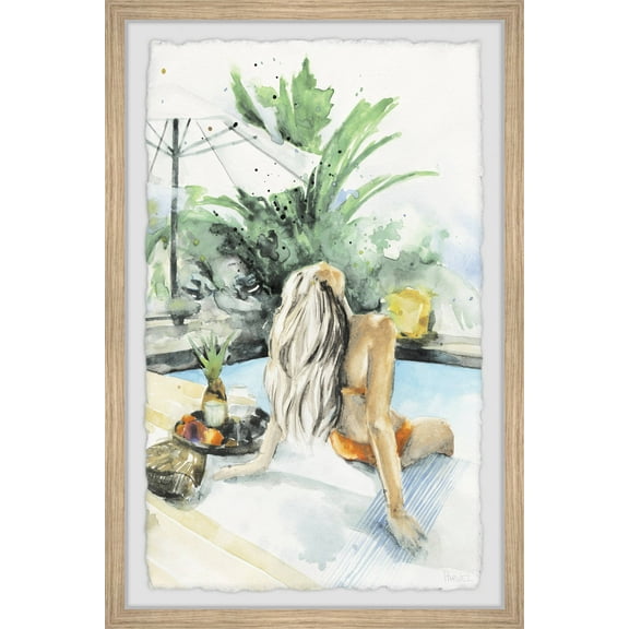 Parvez Taj Tropic Vacation Framed Wall Art