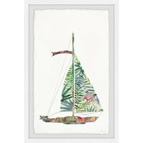 Parvez Taj Tropical Sailing Framed Wall Art