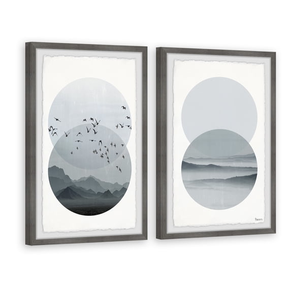 Parvez Taj Twilight Paradise Diptych
