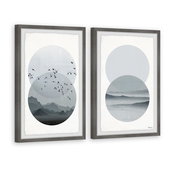 Parvez Taj Twilight Paradise Diptych