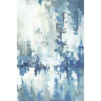Parvez Taj "Ultimate Blue Hues" Painting Print on Wrapped Canvas