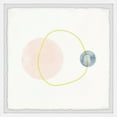 thumbnail image 1 of Parvez Taj Unperfect Yellow Ring Framed Wall Art, 1 of 6
