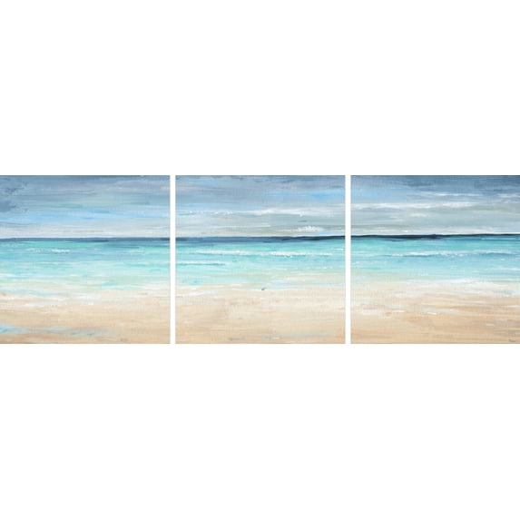 Parvez Taj Vast Blue Sea Triptych