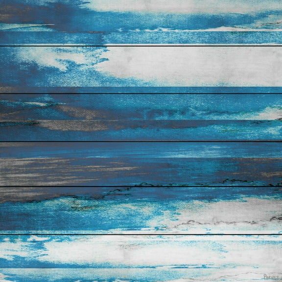 Parvez Taj "Veradero" Print on White Wood