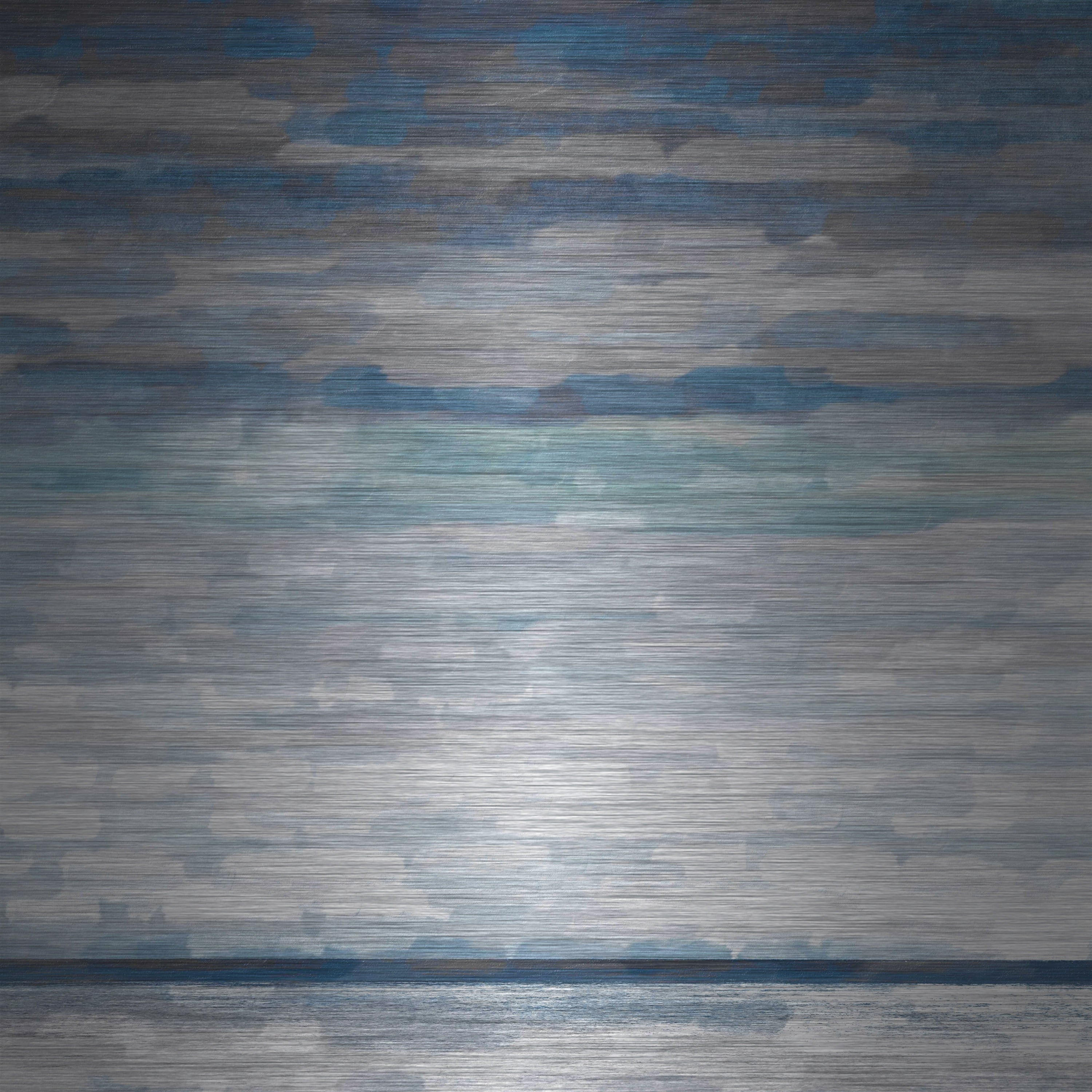 Parvez Taj  'Walberswick' Painting Print on Brushed Aluminum 24 x 24