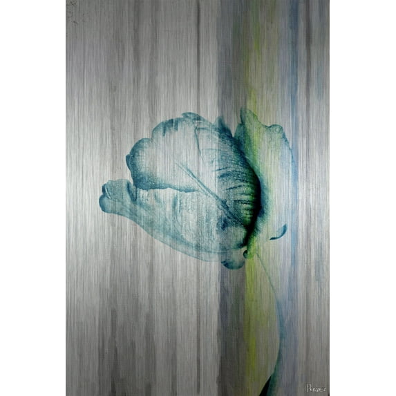 Parvez Taj Water Flower Metal Wall Art, 36" x 24"