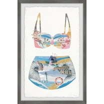 Parvez Taj You're at the Beach Swimsuit Framed Wall Art