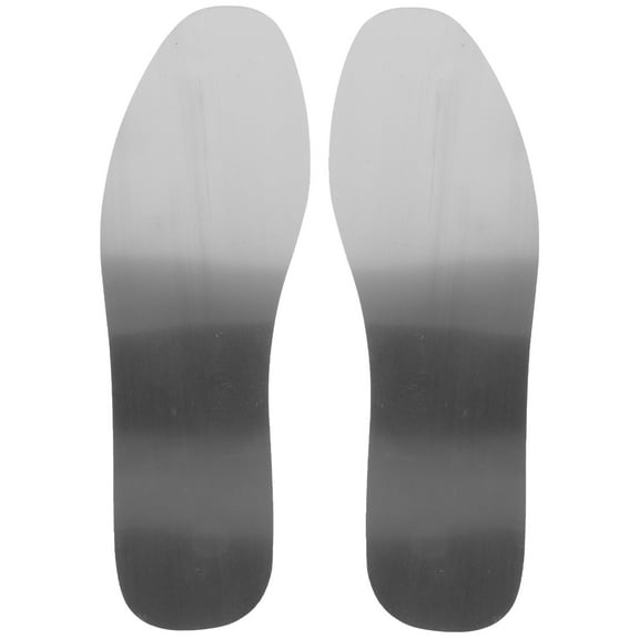 Parvistic 1 Pair Stainless Steel Insoles Anti-nail Shoe Insoles Puncture Resistant Insoles for Women Men