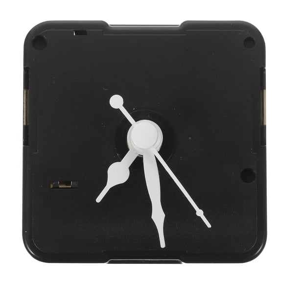 BEADCEST 1Set White DIY Wall Clock Movement Kit with Mute Mechanism and Hands Replacement for Easy Repair