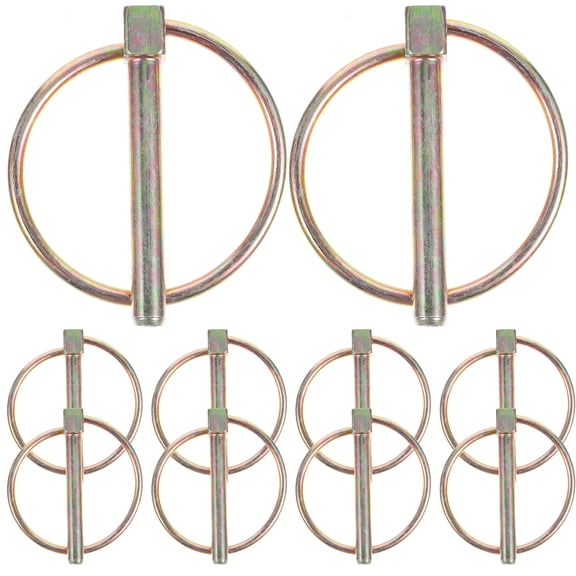 BEADCEST Heavy Duty Lynch Pin with , Multi-Color, Tractor and Lawn Mower Hitch Pins for