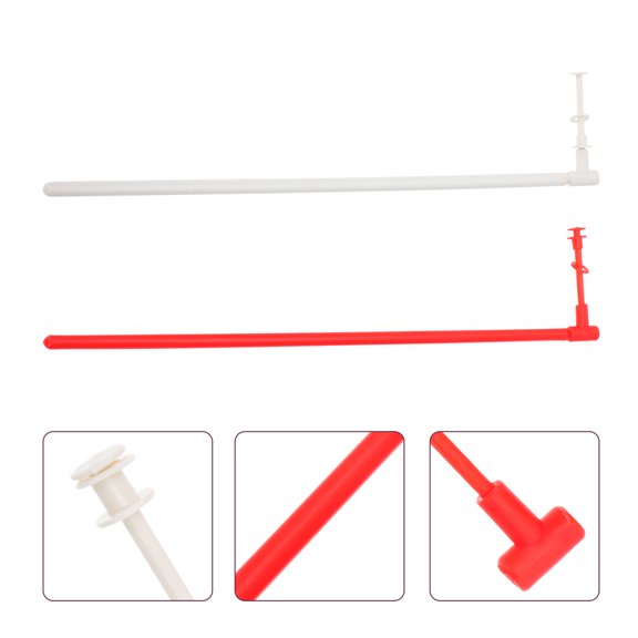 Parvistic 20 Sets Plastic Craft Rods for Windmill Building, Windmill Making Accessories and Project Supplies