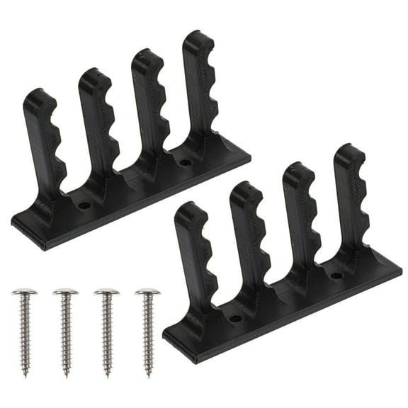 HOMEMAXS 2Pcs Bow Arrow Wall Mount Storage Brackets Holder Rack with Screws