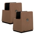 thumbnail image 1 of Parvistic 2pcs Bed Risers Adjustable Furniture Risers Table Heightened Lifts Desk Feet Risers, 1 of 10