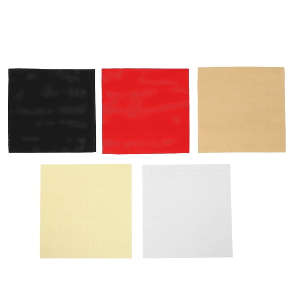 Parvistic 5-Pack Embroidery Cloth for Cross , Handmade Craft Fabric, Ideal for Needlework Projects