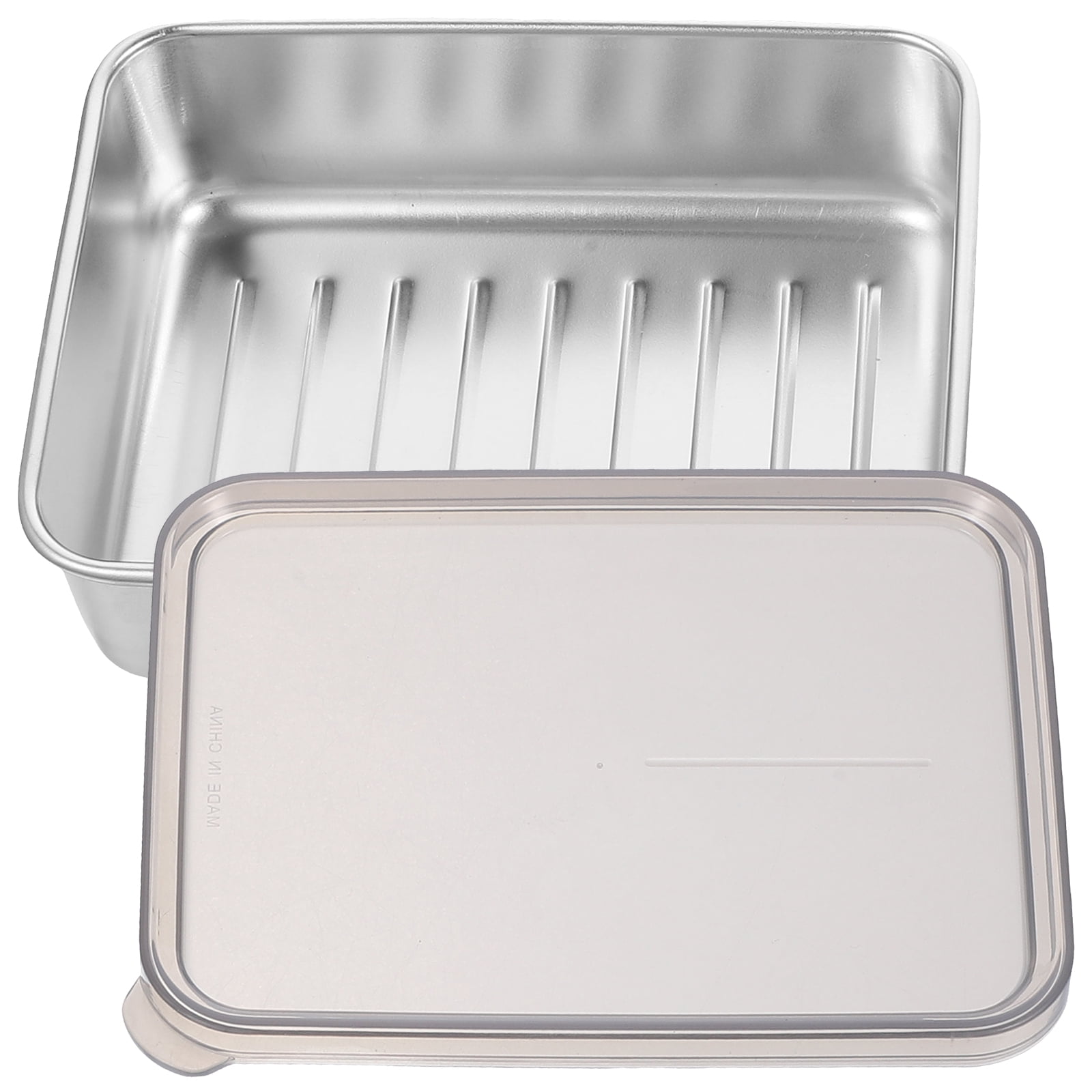 Parvistic Airtight Cheese Container Cheese Fridge Storage Box Sliced Cheese Box Fresh Keeping Cheese Holder