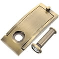 thumbnail image 1 of Parvistic Door Knocker Zinc Alloy Security Door Knocker Front Door Knocker With Peephole, 1 of 11