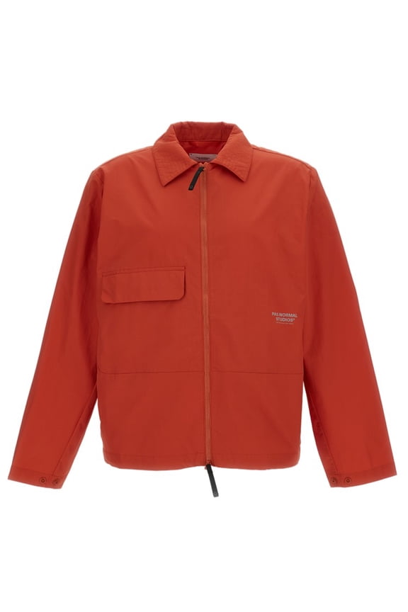 Orange Off-Race Utility Water-Repellent Jacket (Men's)