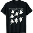 thumbnail image 1 of Pas de Boo-Rée Funny Ghost Ballet Dance Halloween Tee T-Shirt, 1 of 3