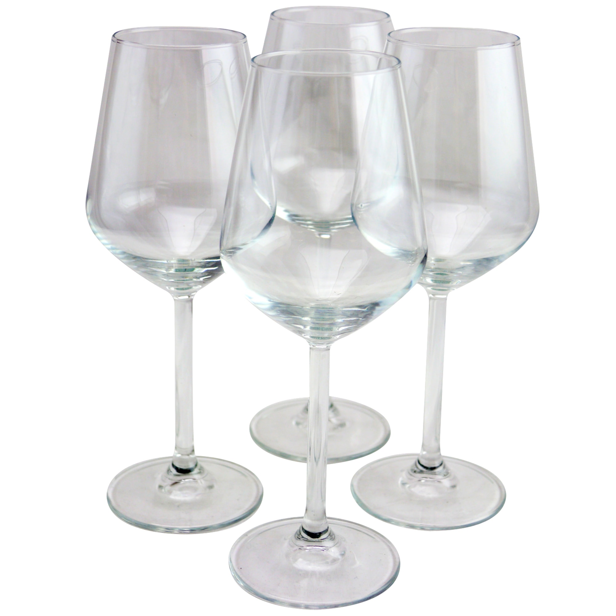 Pasabahce Allegra 4 Piece 11.75 oz. White Wine Glass Set - image 1 of 5