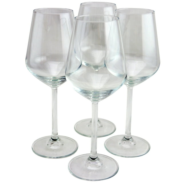 Pasabahce Allegra 4 Piece 11.75 oz. White Wine Glass Set