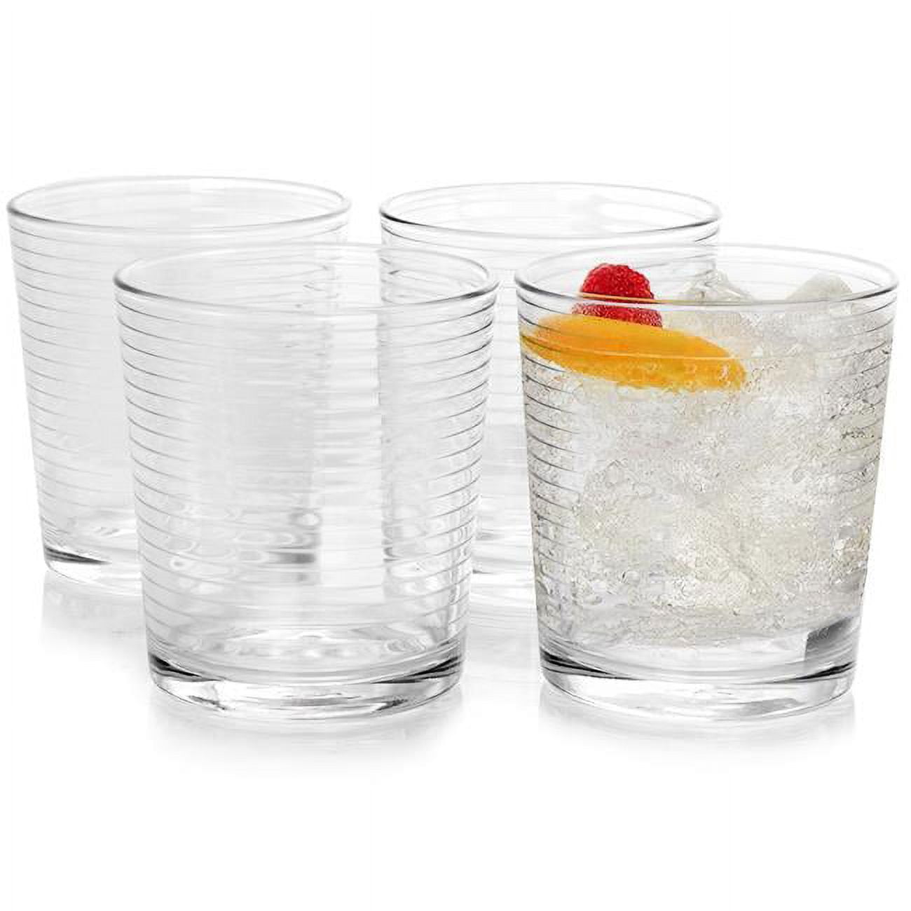 Duka 12-oz Textured Drinking Glass - 4-Piece Set, Size: One Size