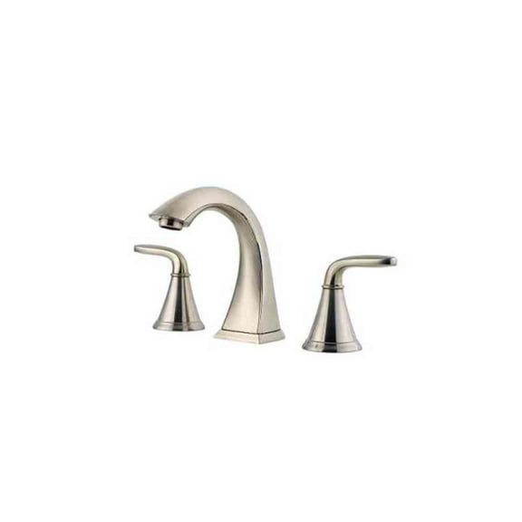 Pfister Lf049Pdkk Pasadena 2 Handle 8 Inch Widespread Bathroom Faucet In Brushed Nickel