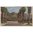 thumbnail image 1 of Pasadena, CA, Residential Street Scene and Palms (9x12 Wall Art Print, Home Decor), 1 of 3