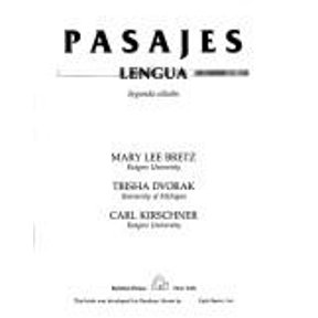 Pre-Owned Pasajes 9780394353210 Used