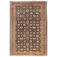 thumbnail image 1 of Pasargad Home Antique Melody Collection Navy Wool Area Rug 10' 0" X 14' 7", 1 of 2