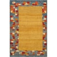 thumbnail image 1 of Pasargad Home 028512 Tribal Collection Hand-Knotted Lamb's Wool Area Rug- 4 ft. 2 in.  X 6 ft. 4 in., 1 of 1