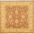 thumbnail image 1 of Pasargad Home 033369 Denver Hand-Knotted Brown Lamb's Wool Area Rug- 5 ft. 3 in.  X 5 ft.10 in., 1 of 1