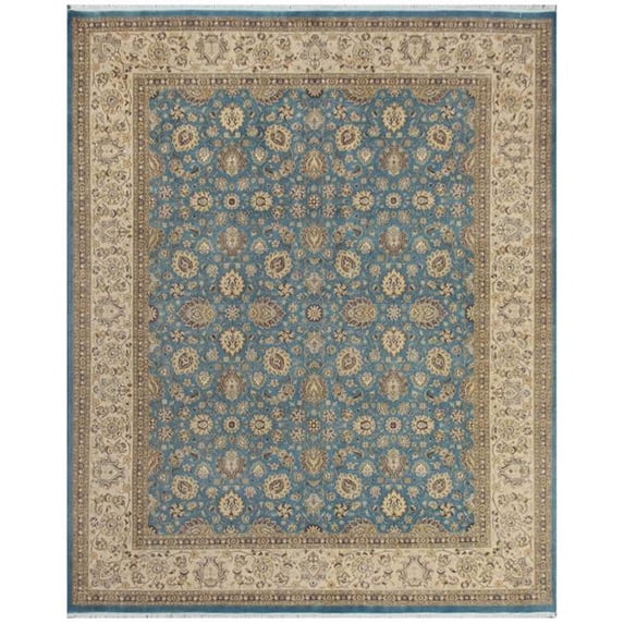 Pasargad Home 042557 Baku Collection Hand-Knotted Lambs Wool Area Rug