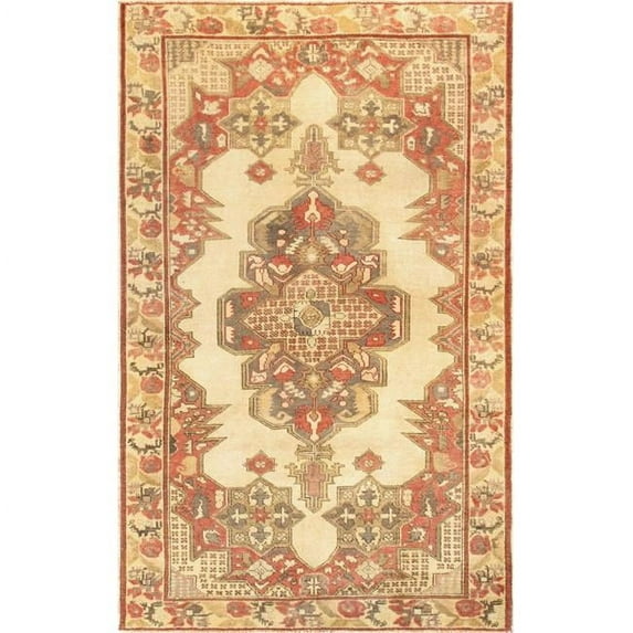 Pasargad Home 046184 Pasargad Home Kysery Collection Hand-Knotted Lamb's Wool Area Rug, 4'5'x7'4'