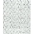 thumbnail image 1 of Pasargad Home 10 x 14 ft. Galaxy Geometric Cowhide Area Rug, Silver - Rectangle, 1 of 3