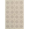 thumbnail image 1 of Pasargad Home AZ 4' x 6' Handmade Lamb's Wool Grey/Ivory Rug - All Ages, Indoors, 1 of 3