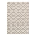 thumbnail image 1 of Pasargad Home AZ 6' x 9' Hand-Woven Lamb's Wool Light Gold/Ivory Rug - All Ages, Indoors, 1 of 2