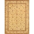 thumbnail image 1 of Pasargad Home Agra Hand-Knotted Silk & Wool Area Rug 9' 0" X 12' 2" Ivory, 1 of 1