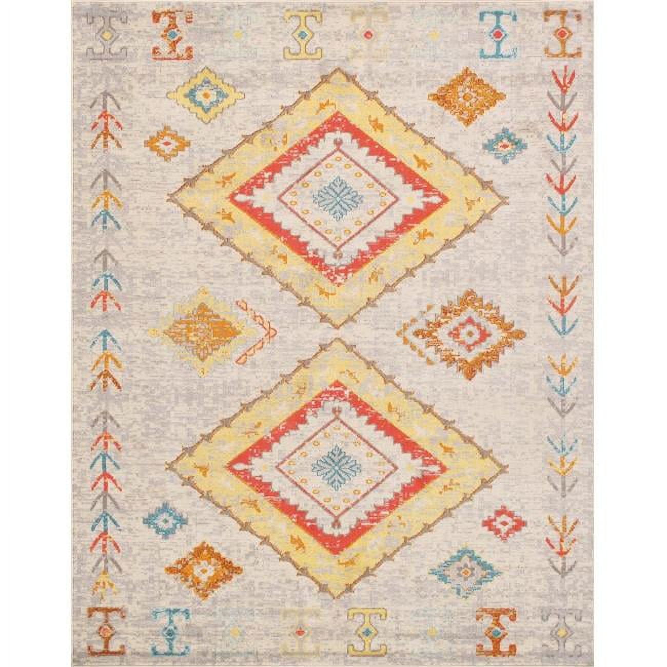 Luxurious Modern Edge Red Synthetic 2x3 Area Rug