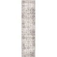 thumbnail image 1 of Pasargad Home Amadeus 2.06' x 8' Power-Loomed Ivory/Grey Runner Rug, For Indoor Space and all Age of Group, 1 of 7