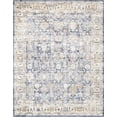 thumbnail image 1 of Pasargad Home Amadeus 4' x 6' Power-Loomed Blue/Ivory Rug, For Indoor Space and all Age of Group, 1 of 8